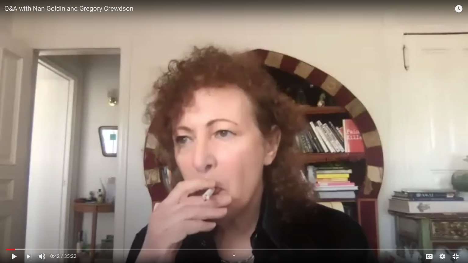 Fast Forward Q A With Nan Goldin And Gregory Crewdson Yale MFA Photography Youtube Channel
